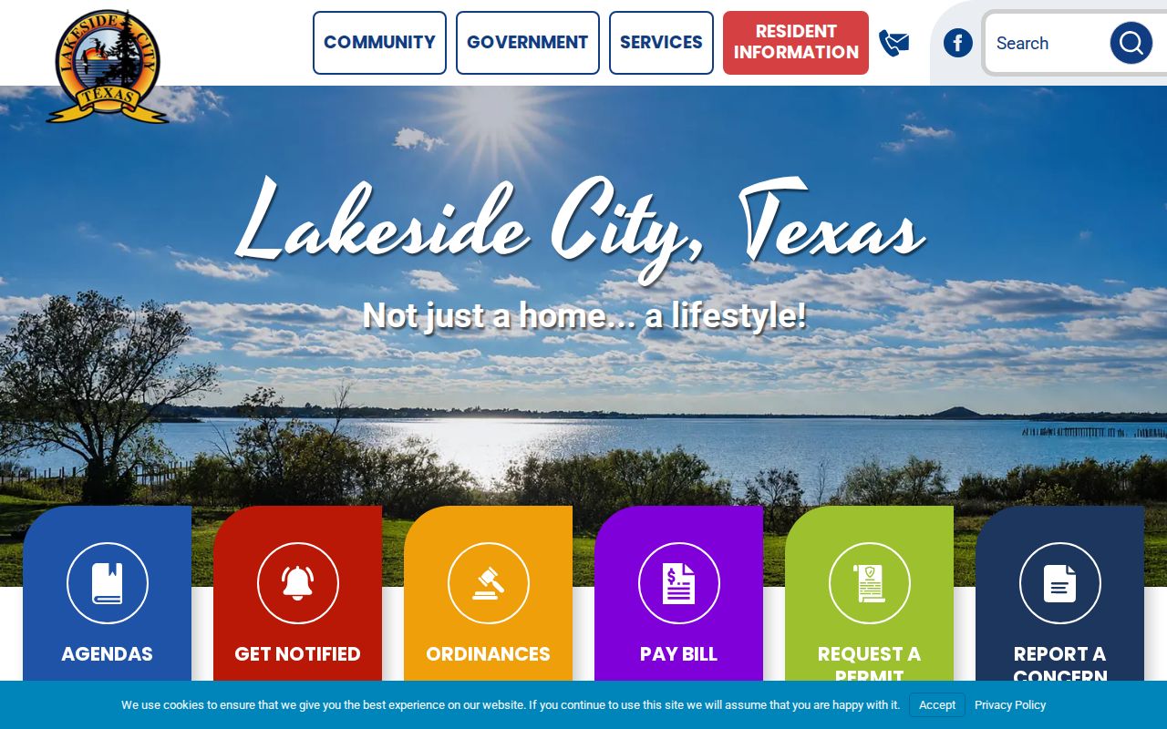 Lakeside City government contact and records navigation for warrant-record questions